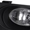 Spec-D Tuning 03-05 Honda Accord 2 Door Oem Fog Lights Clear LF-ACD032OEM-RS - alternate 6